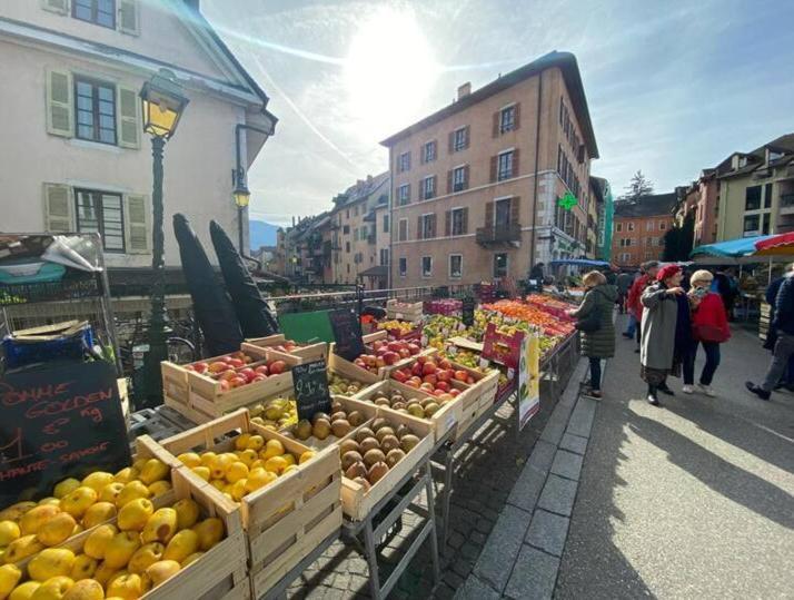 Le Jane : Centre Ville, Garage, Balcon Annecy Exterior foto